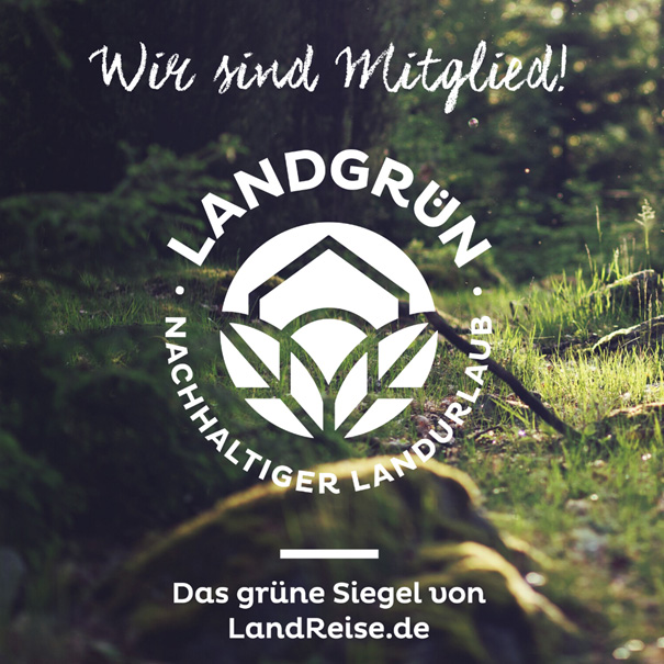 LANDGRÜN SIegel von LandReise.de